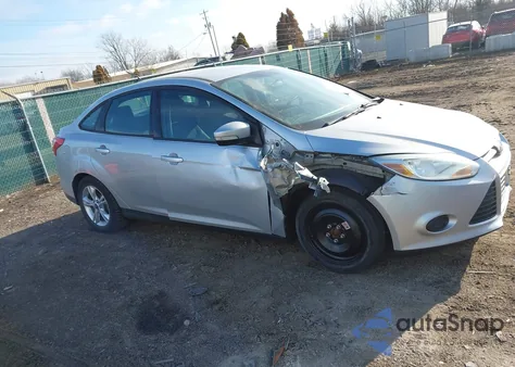 2014 Ford Focus Se из США, поврежденный, VIN 1FADP3F24EL389499